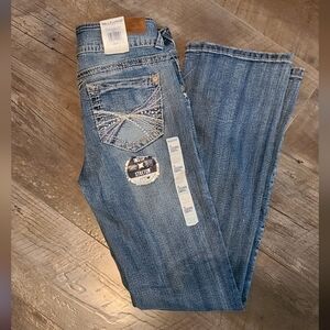 Wallflower Luscious CURVY Fit Bootcut Blue Denim Jeans